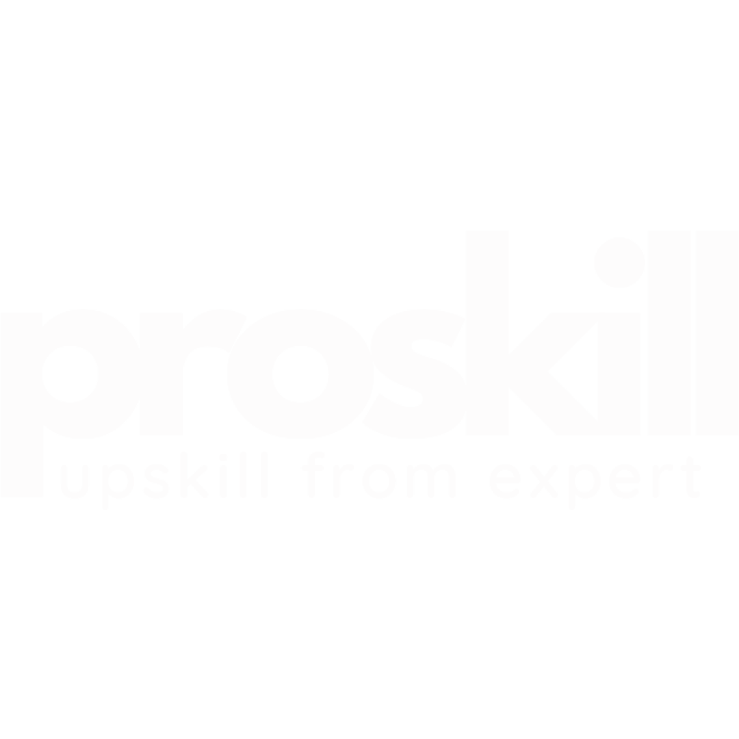 Proskill Logo White